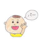 Color Pencil Baby（個別スタンプ：17）