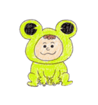 Color Pencil Baby（個別スタンプ：24）