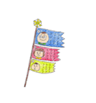 Color Pencil Baby（個別スタンプ：27）