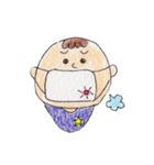 Color Pencil Baby（個別スタンプ：28）