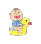 Color Pencil Baby（個別スタンプ：29）