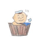 Color Pencil Baby（個別スタンプ：30）