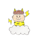 Color Pencil Baby（個別スタンプ：40）