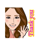 極上美人への道！（個別スタンプ：21）