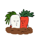 Friends of fruits and vegetables（個別スタンプ：37）