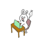 childish rabbit（個別スタンプ：2）