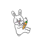 childish rabbit（個別スタンプ：5）