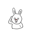 childish rabbit（個別スタンプ：11）