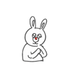 childish rabbit（個別スタンプ：12）