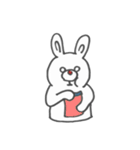 childish rabbit（個別スタンプ：33）