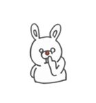 childish rabbit（個別スタンプ：35）