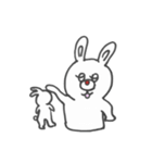 childish rabbit（個別スタンプ：36）