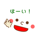 手話付き顔文字3（個別スタンプ：25）