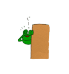 かえるぴょこぴょこみぴょこぴょこ。（個別スタンプ：21）