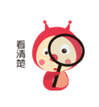 Ladybug pretend wizard（個別スタンプ：4）