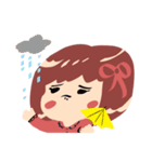 little  cute  girl（個別スタンプ：30）