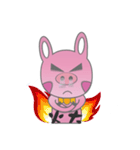 Pig Rabbit kid（個別スタンプ：5）