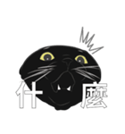 LazyFatBlackCat（個別スタンプ：5）