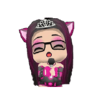 Kitten Crowned in Pink（個別スタンプ：29）