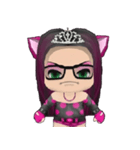 Kitten Crowned in Pink（個別スタンプ：37）