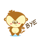 Cutie Cutie Monkey（個別スタンプ：1）