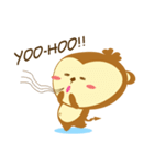 Cutie Cutie Monkey（個別スタンプ：3）