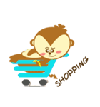 Cutie Cutie Monkey（個別スタンプ：12）