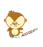 Cutie Cutie Monkey（個別スタンプ：15）