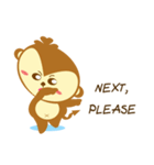 Cutie Cutie Monkey（個別スタンプ：21）