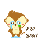 Cutie Cutie Monkey（個別スタンプ：24）