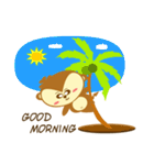 Cutie Cutie Monkey（個別スタンプ：31）