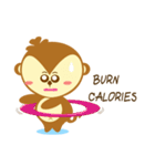 Cutie Cutie Monkey（個別スタンプ：33）