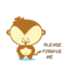 Cutie Cutie Monkey（個別スタンプ：40）