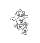 childish rabbit 2（個別スタンプ：4）