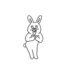 childish rabbit 2（個別スタンプ：34）