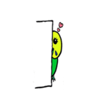 インコのぷくとり（個別スタンプ：11）