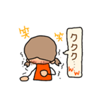 オレンジちゃん ふきだしversion 4（個別スタンプ：13）