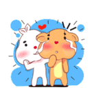 Love Love bear＆bunny (Eng)（個別スタンプ：11）