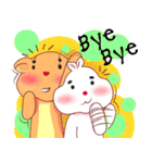 Love Love bear＆bunny (Eng)（個別スタンプ：37）