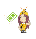 Bee designer（個別スタンプ：7）