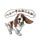 バセットハウンド (犬)6（個別スタンプ：9）