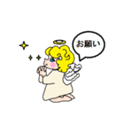 エンジェル君と楽しい仲間たち（個別スタンプ：8）