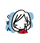 ひなたくんとはなちゃんは赤いサポーター（個別スタンプ：22）