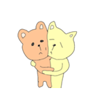 Cat ＆ Bear（個別スタンプ：7）