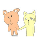 Cat ＆ Bear（個別スタンプ：13）