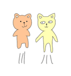 Cat ＆ Bear（個別スタンプ：16）