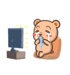 OLクマのさち（個別スタンプ：9）