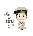 Navy Racha（個別スタンプ：33）