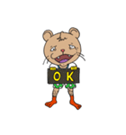 クマ二郎の色々（個別スタンプ：7）