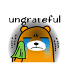 Liu-Lang Bear-Sad Time（個別スタンプ：17）